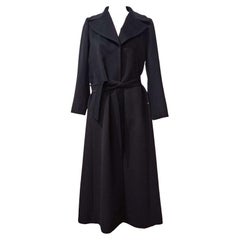 Max Mara Black Wool Coat IT 36 (US 0/2)