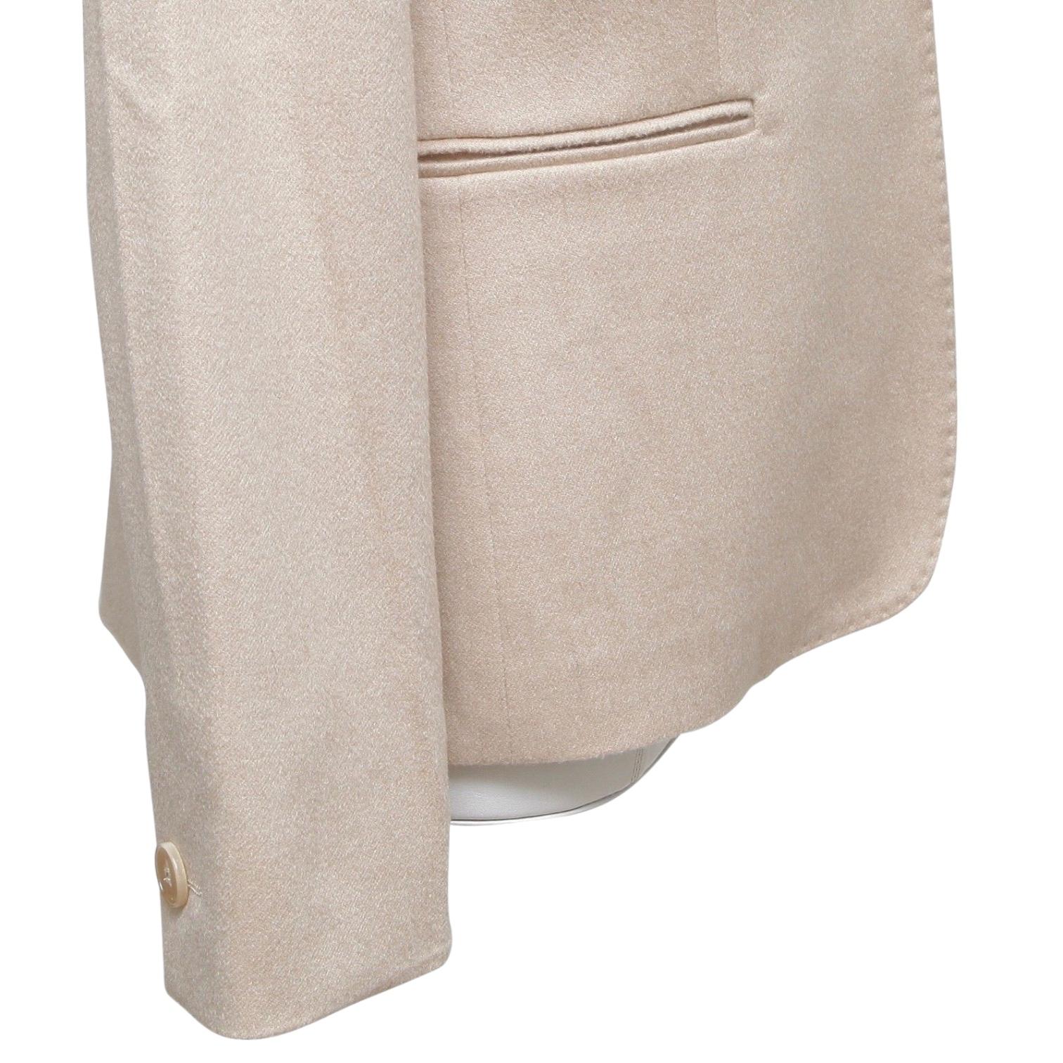 Women's MAX MARA Blazer Jacket Camel Hair Beige Long Sleeve Sz 8 US 40 F For Sale