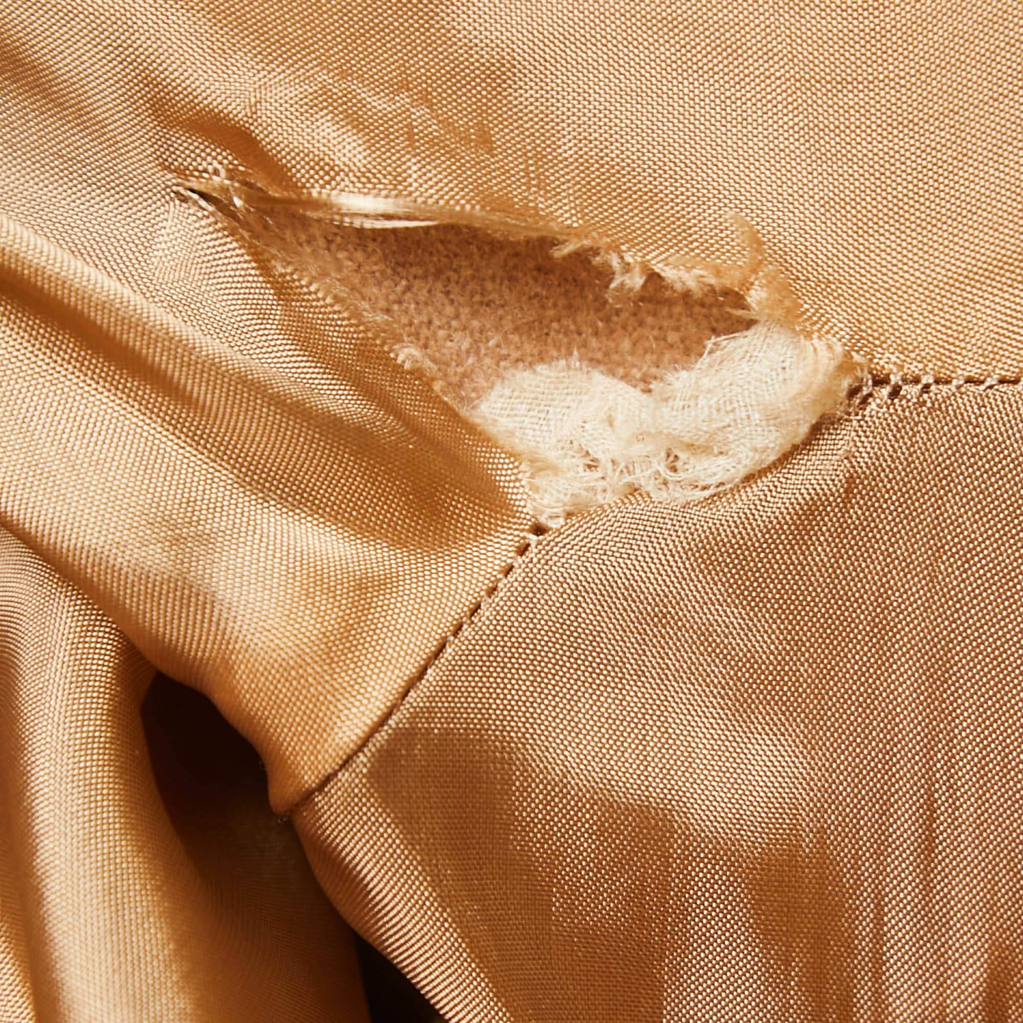 Max Mara Brown Brown Camel Hair Long Sleeve Shift Dress M Bon état - En vente à Dubai, Al Qouz 2
