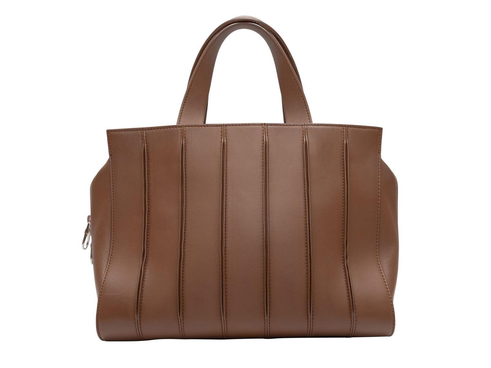 Women's Max Mara Brown Leather Shoulder Bag