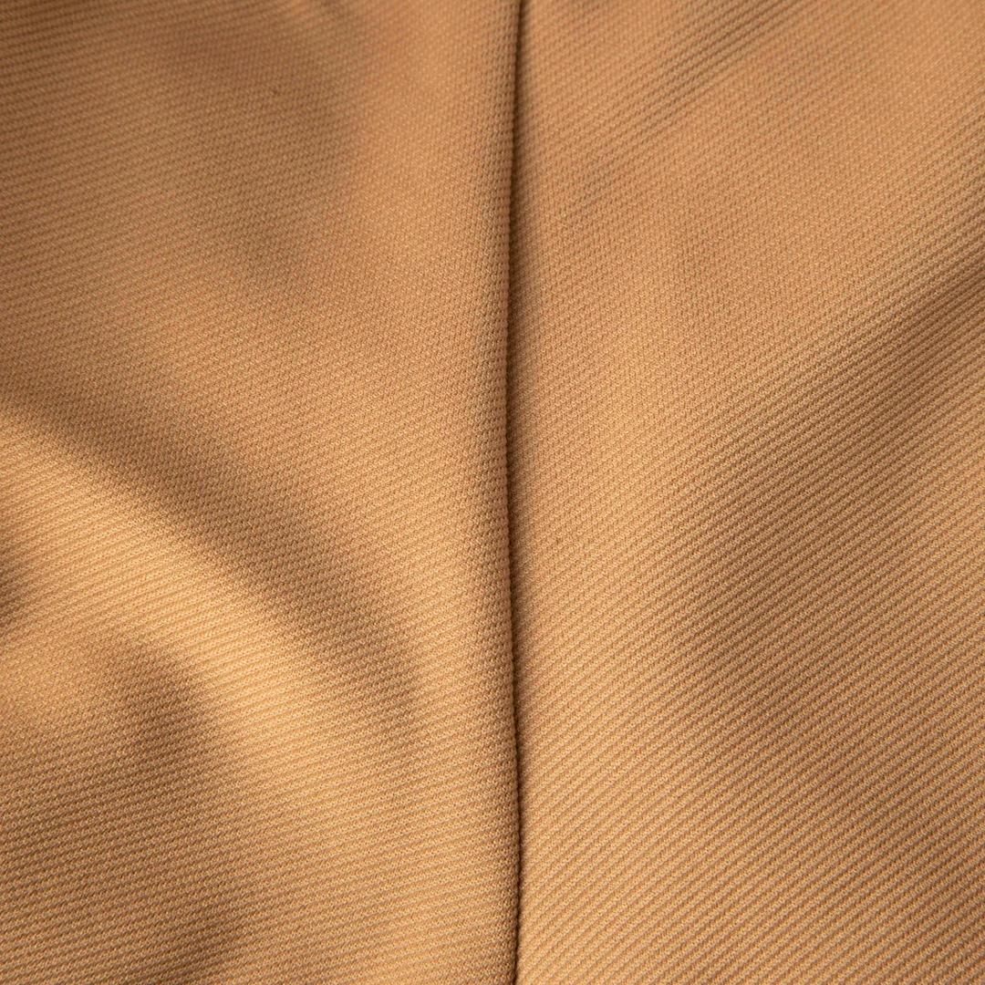 Max Mara Brown Slim Fit High Rise Trousers Size L In Good Condition For Sale In London, GB