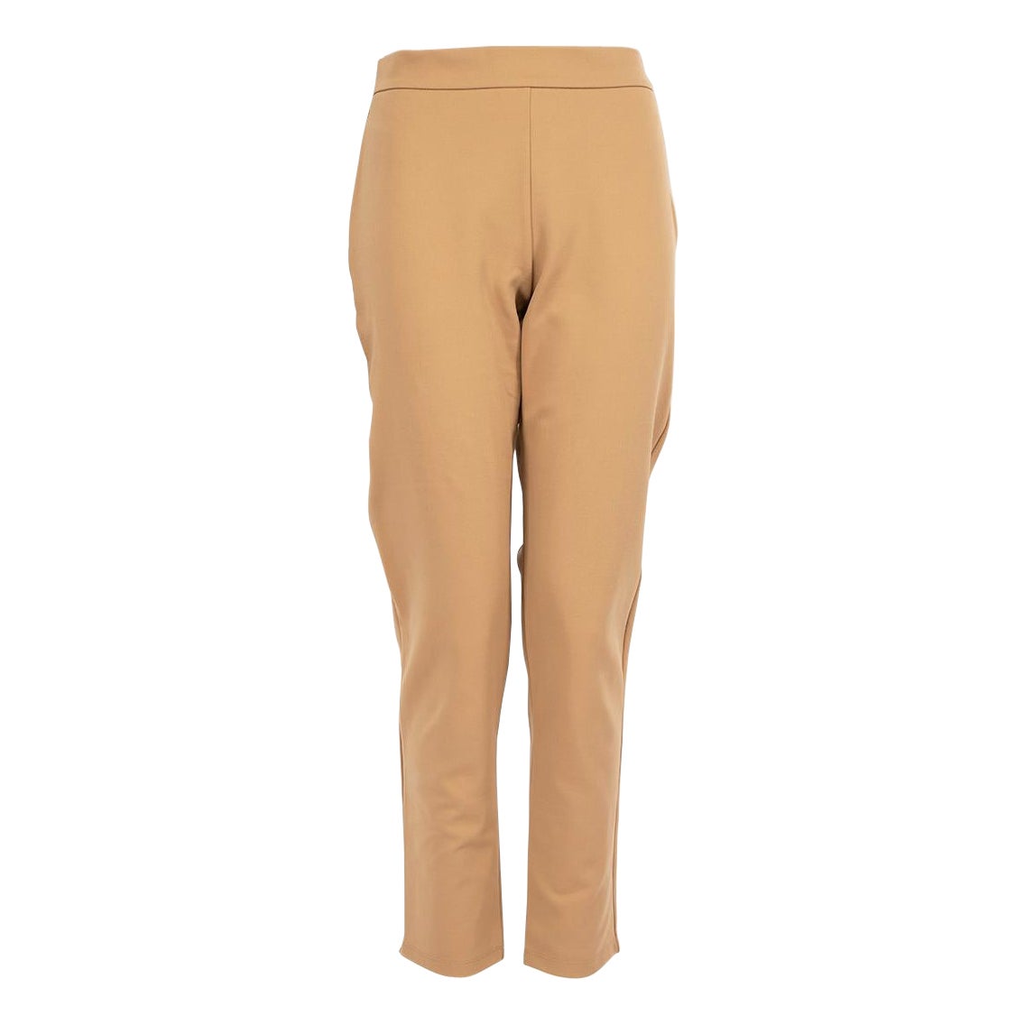 Max Mara Pantalones marrones Slim Fit High Rise Talla L