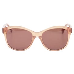 Max Mara Braune quadratische getönte Sonnenbrille Max Mara Braune quadratische getönte Sonnenbrille