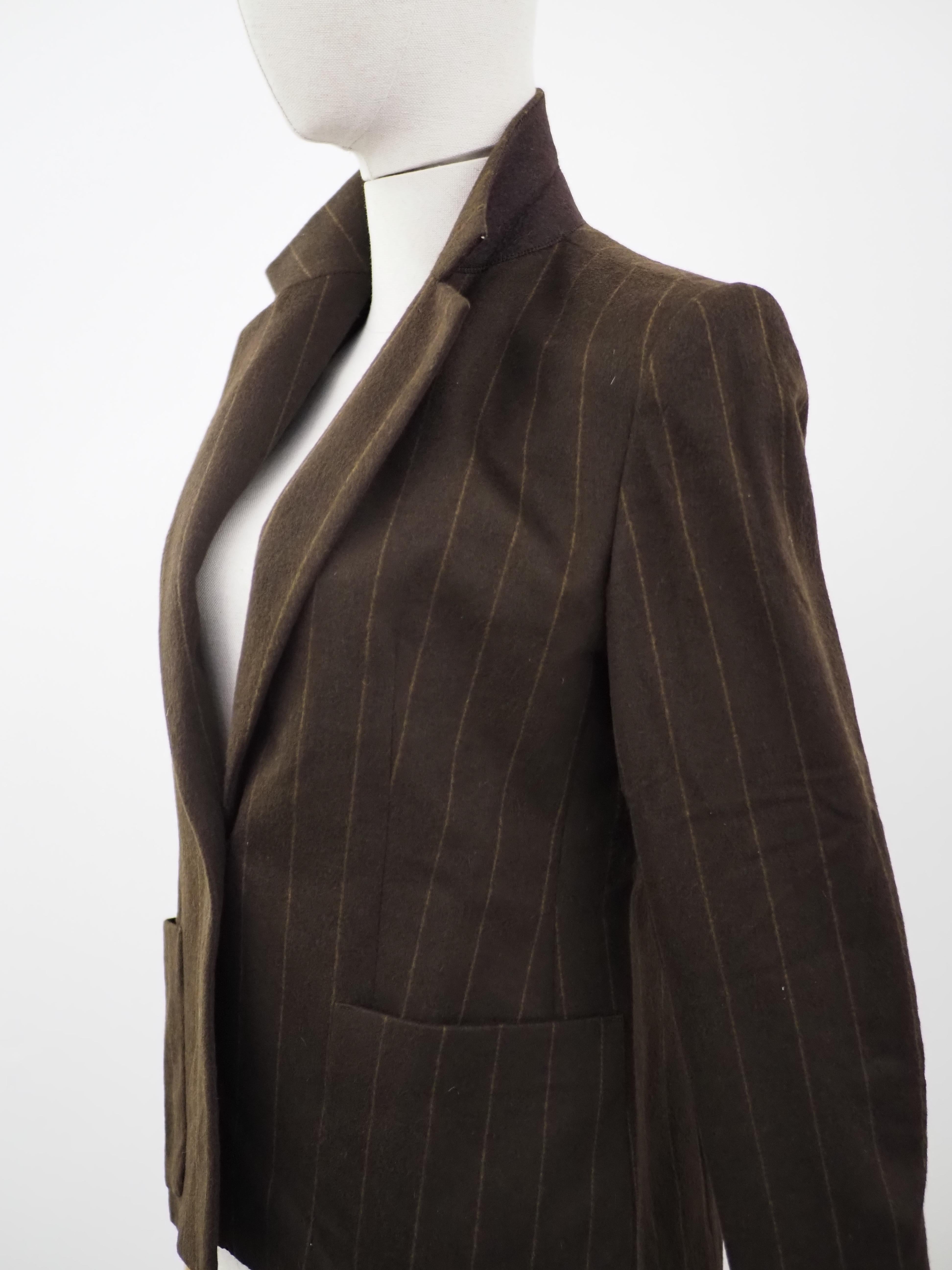 Women's Max Mara brown wool jacket For Sale