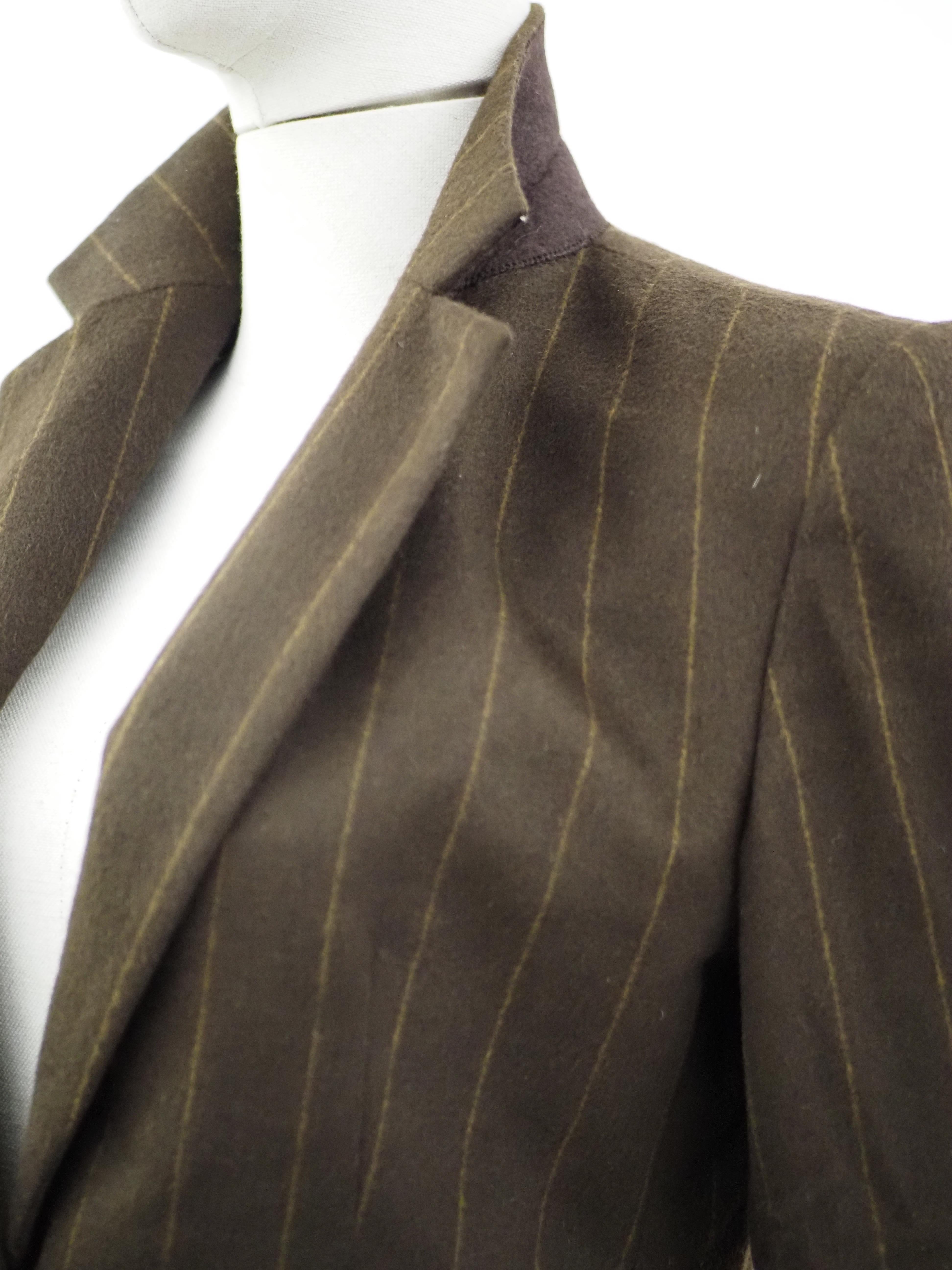 Max Mara brown wool jacket For Sale 1