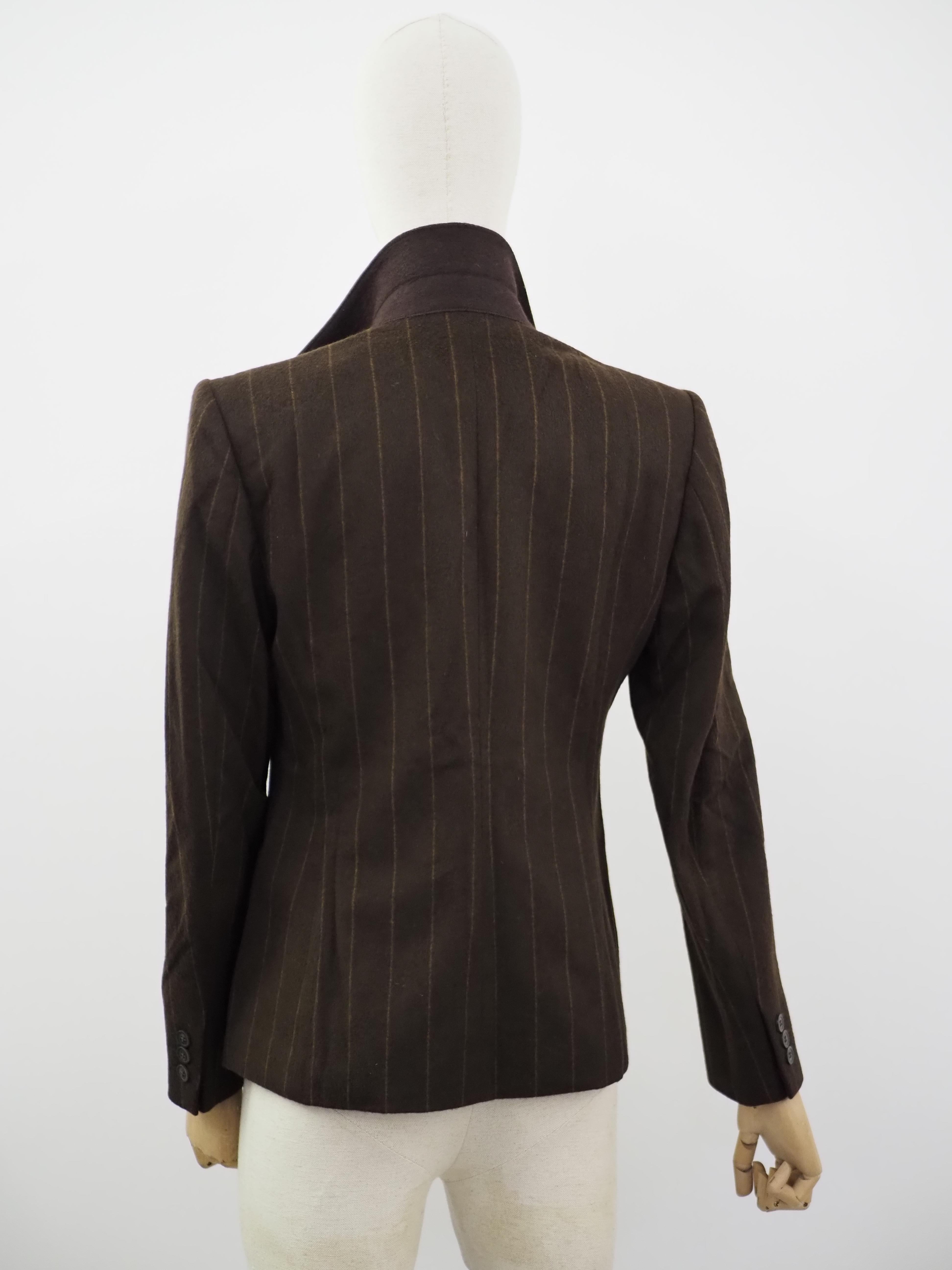 Max Mara brown wool jacket For Sale 2