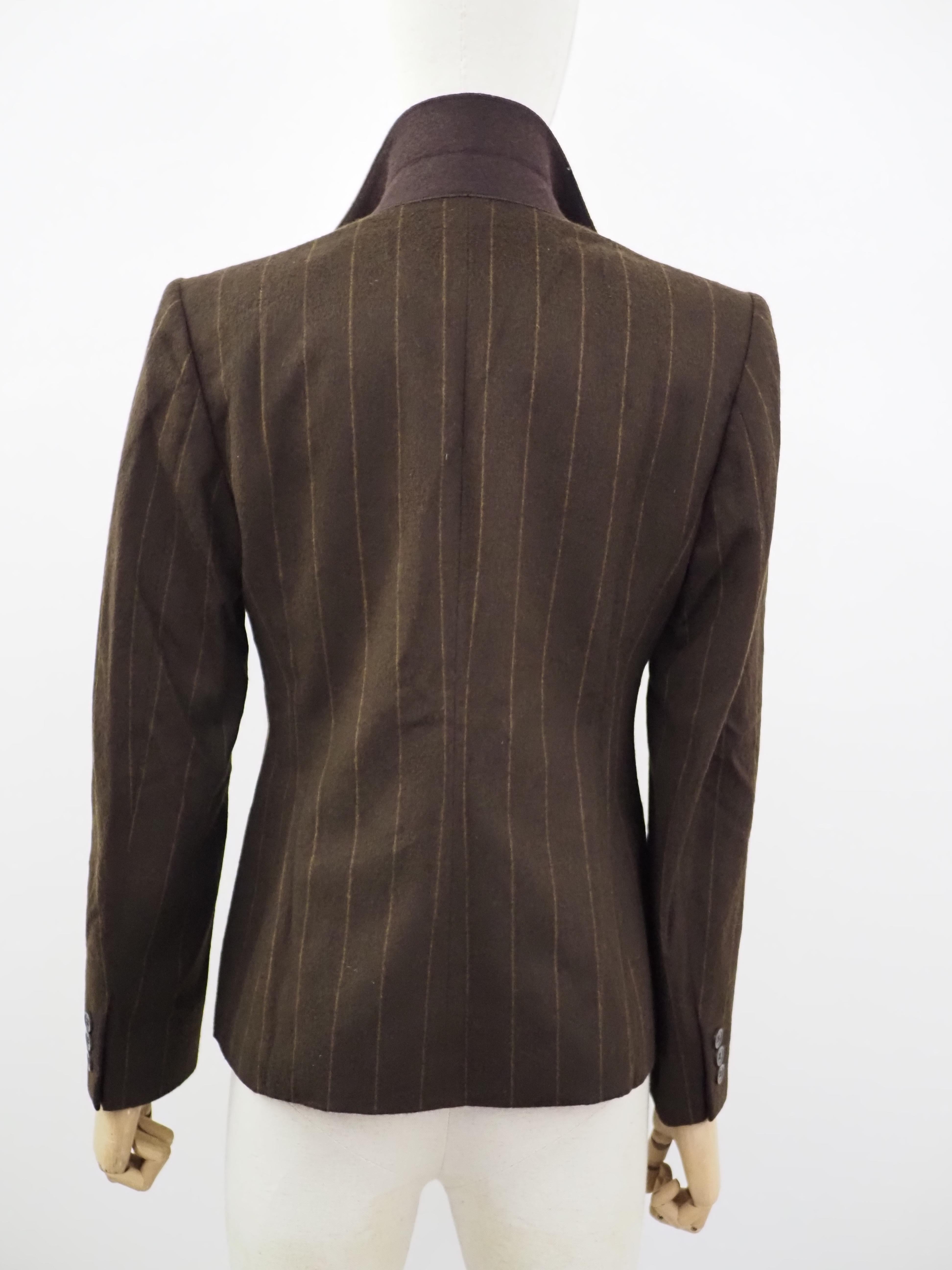 Max Mara brown wool jacket For Sale 3