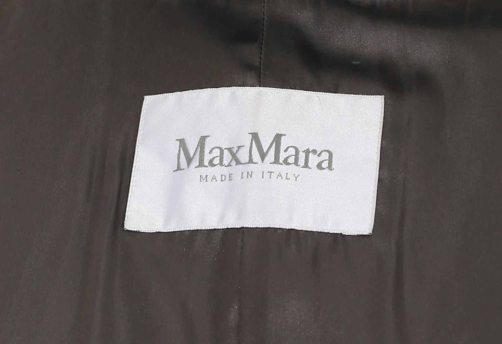 Women's Max Mara Cashmere grey belted coat 