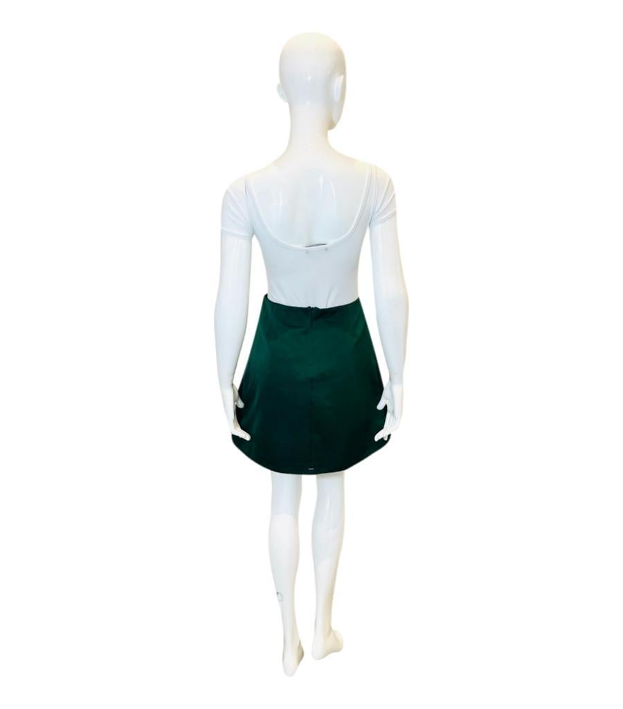 Women's Max Mara Cotton A-Line Skirt For Sale