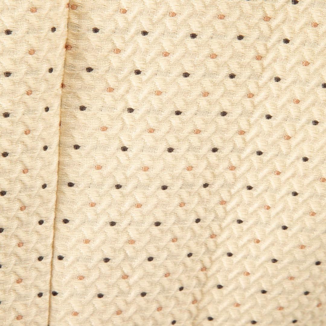 Max Mara Cream Lace Trim Bow Detail Blazer Size M In Good Condition For Sale In London, GB