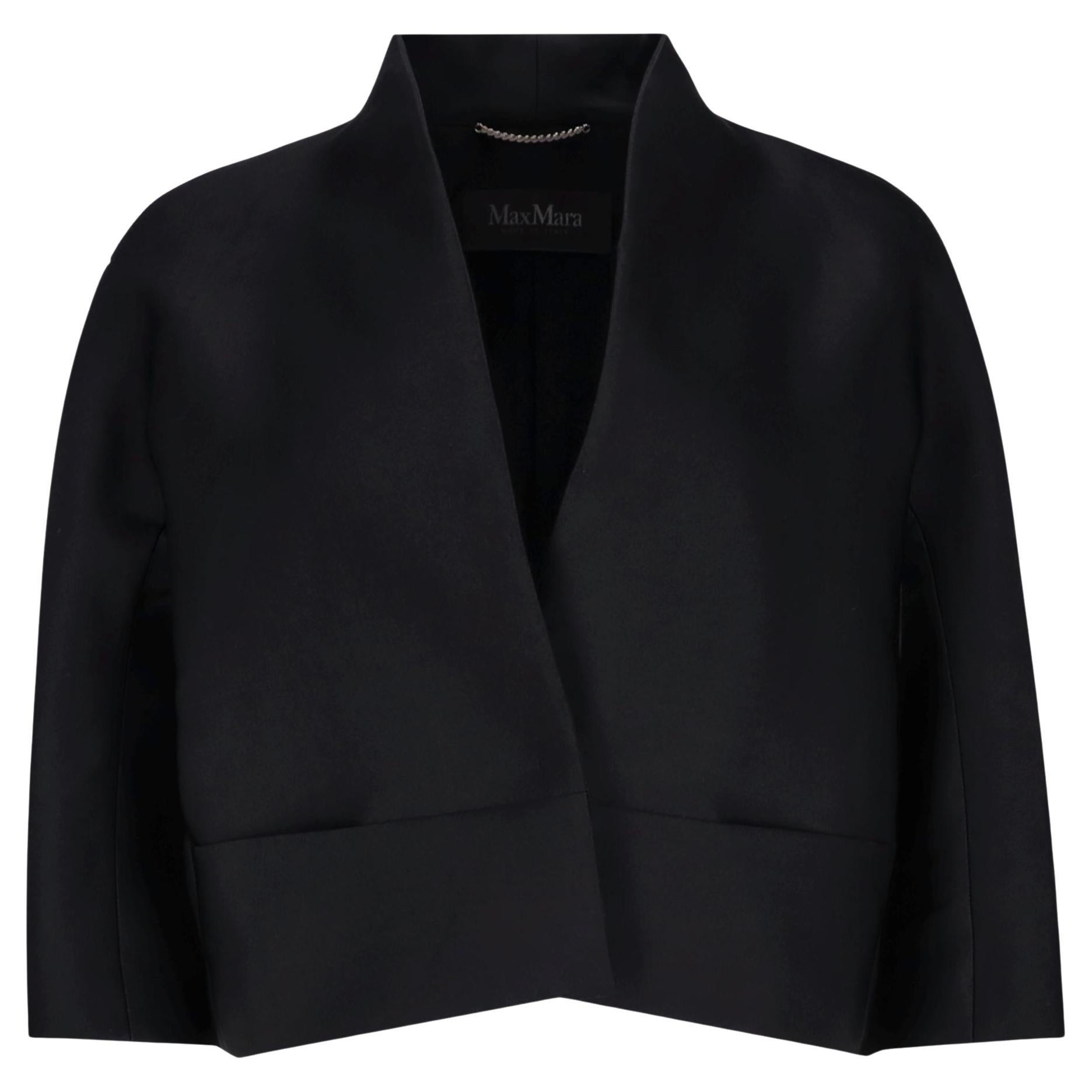 Giacca/Blazer Max Mara in misto seta con taglio corto