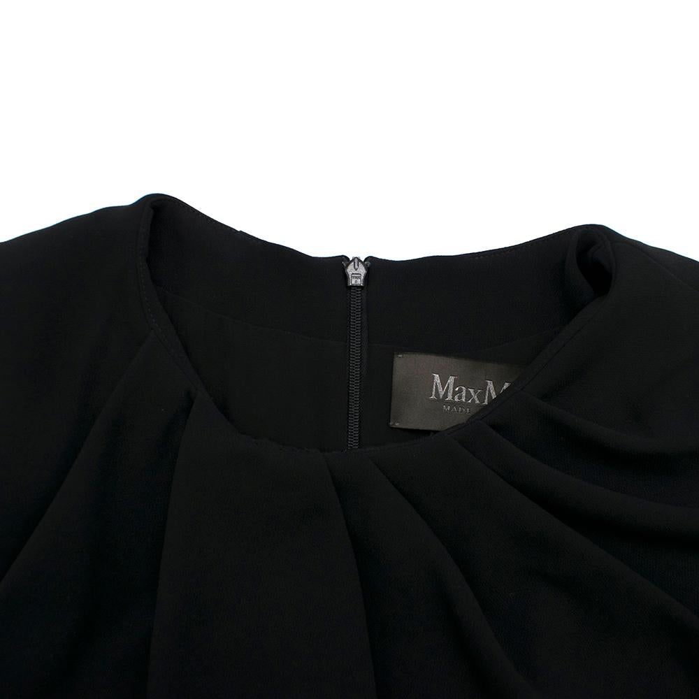 Max Mara Eufemia Black Gown SIZE L In Good Condition In London, GB