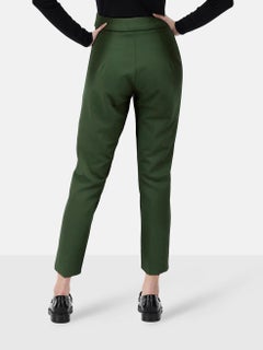 Max Mara Green Slim Fit Trousers Size S