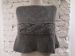 Max Mara grey cachemire cape