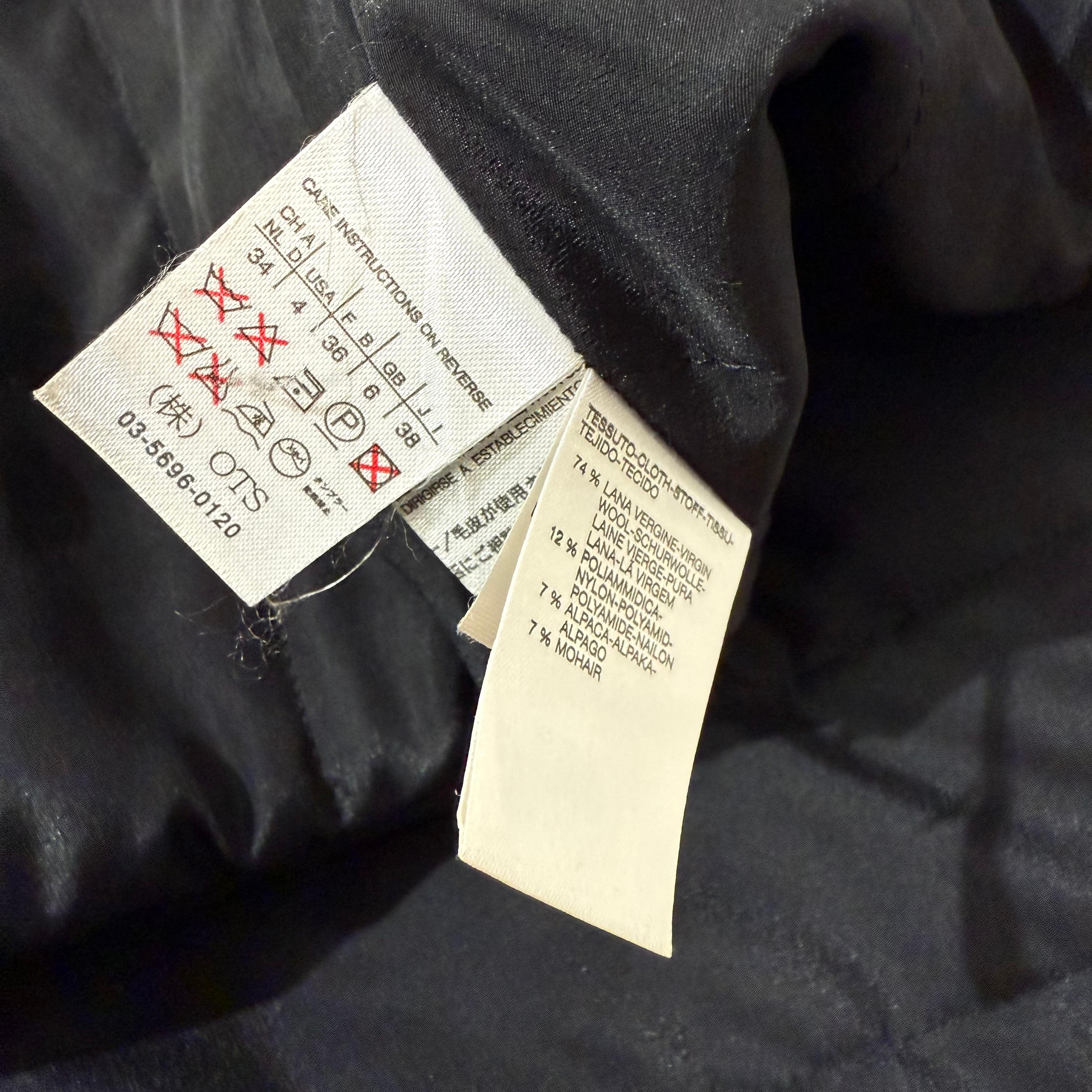 Max Mara Grau Wolle Cape/ Mantel Größe S/M 4