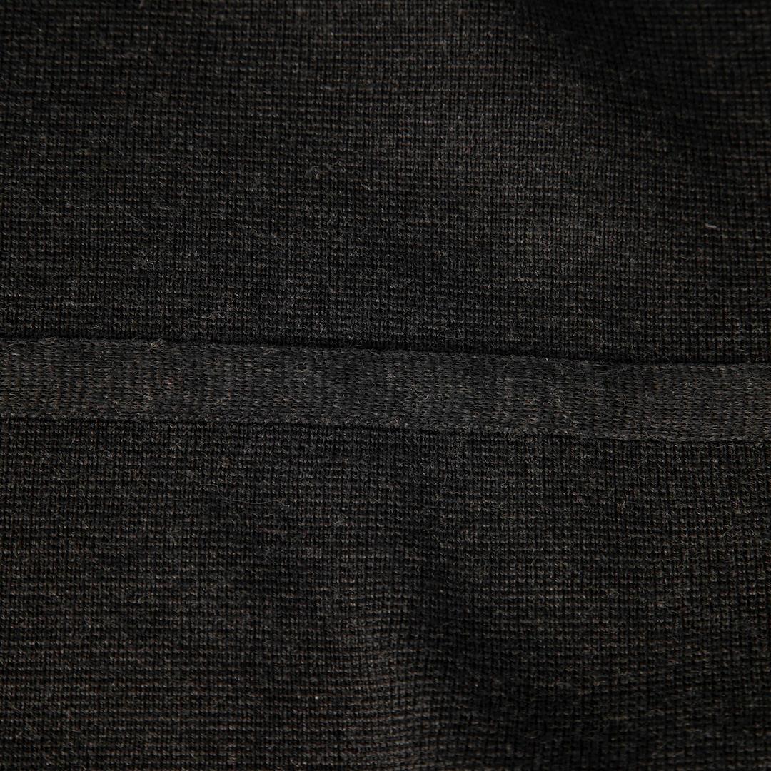 Noir Max Mara - Cardigan gris à nouer à la taille - Taille S en vente