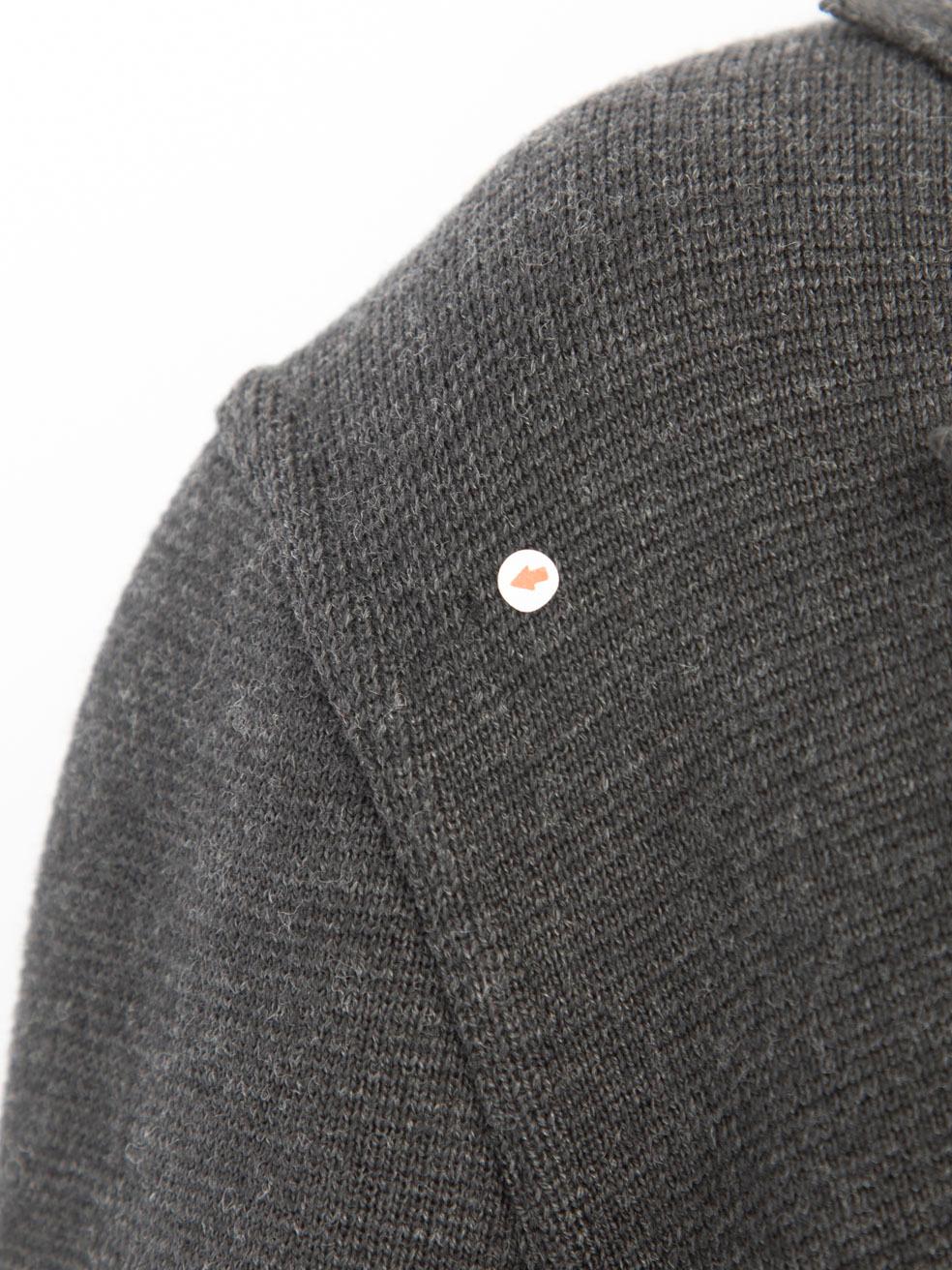 Max Mara - Cardigan gris à nouer à la taille - Taille S en vente 2