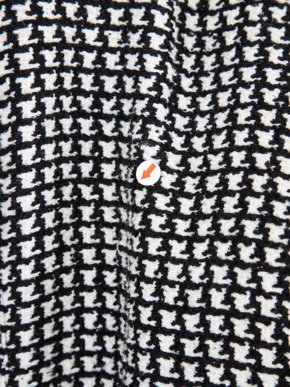 Max Mara Coates con motivo pied-de-poule taglia S In condizioni ottime in vendita a London, GB