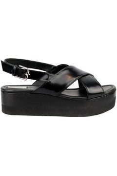 Max Mara Sandali con plateau in pelle EU 39 UK 6 US 9