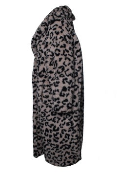 Max Mara, Leopard printed teddy coat