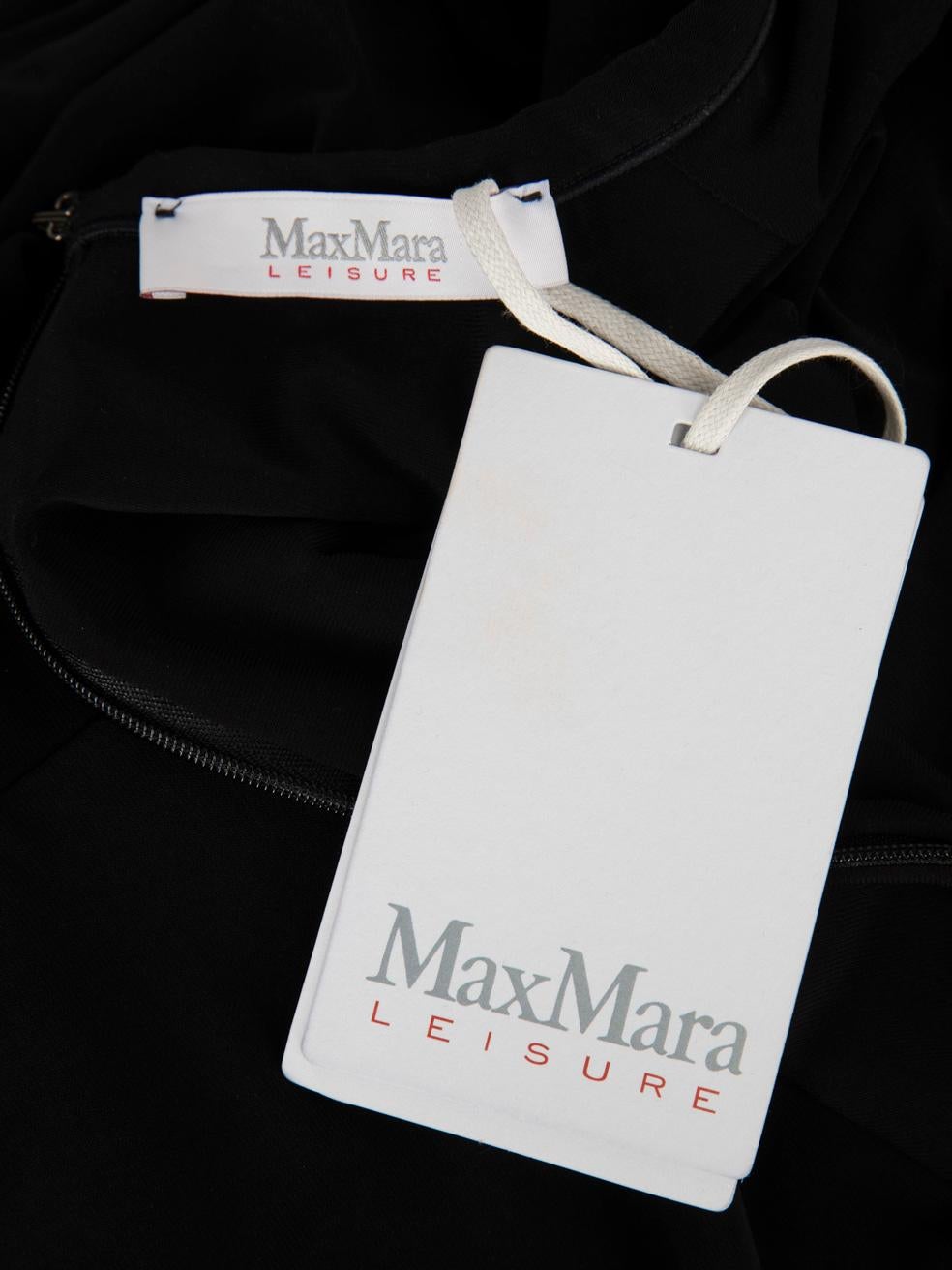Women's Max Mara Max Mara Leisure Gelly Asymmetric Hem Midi Dress Size M For Sale