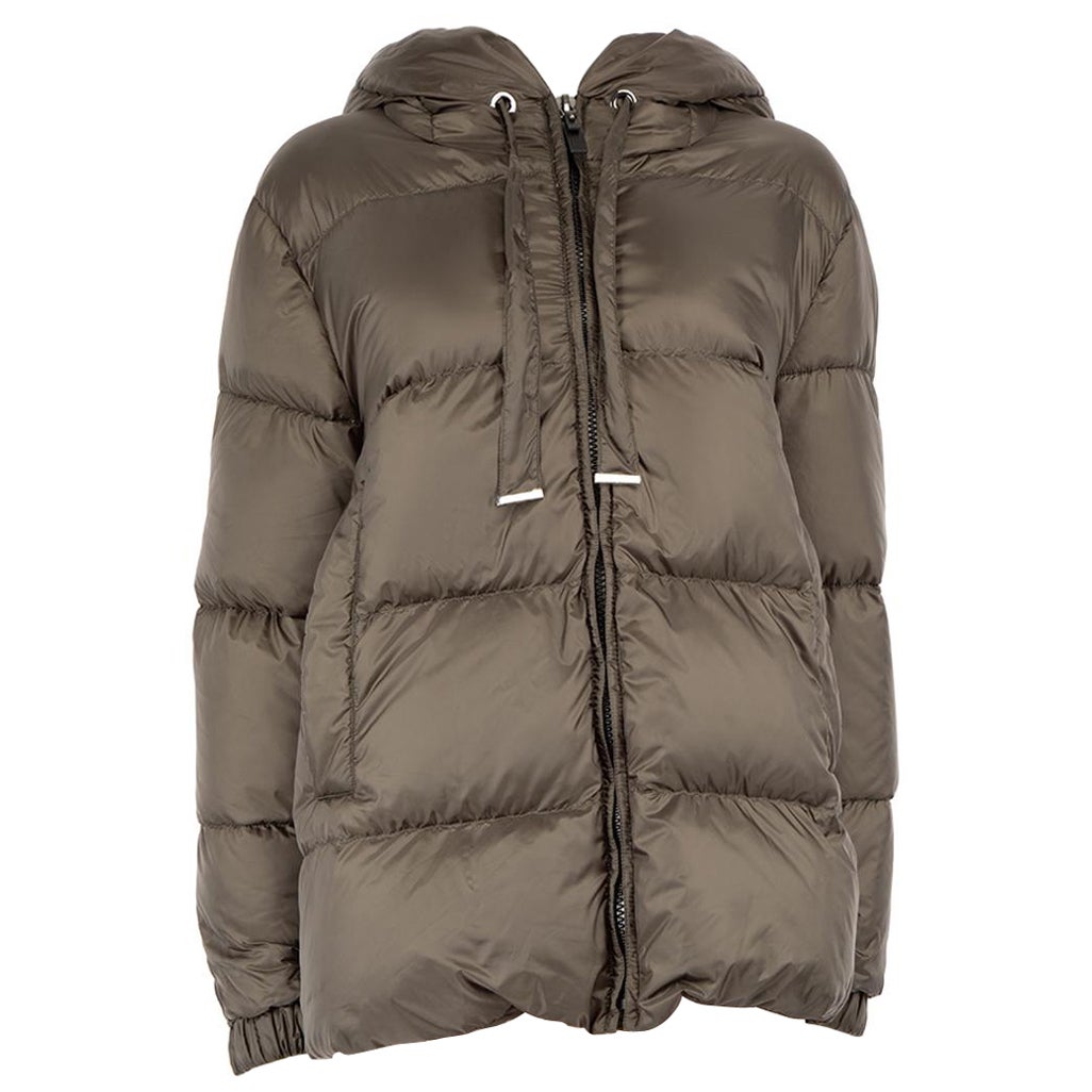 Max Mara Max Mara The Cube Khaki Seia Puffer Jacket Size L