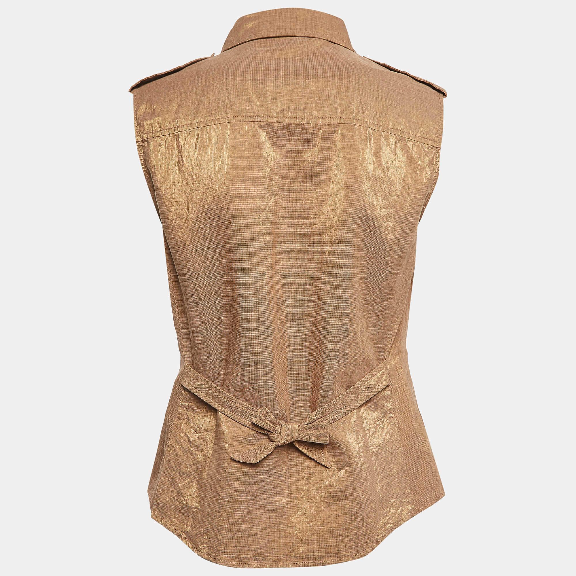 How fabulous does this designer shirt look It is made of fine materials and features a fitted silhouette. Pair it with pants and loafers for a cool ensemble.