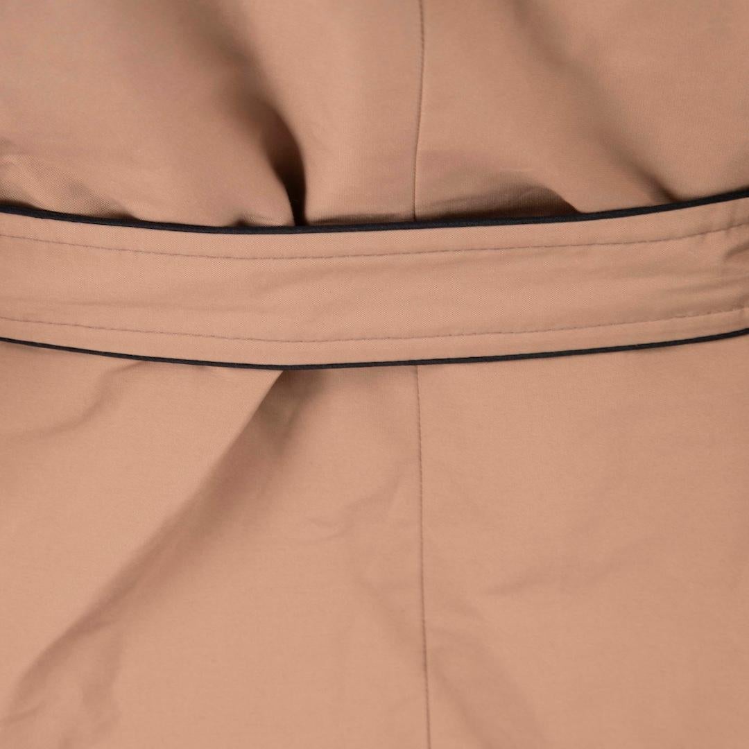 Max Mara Pink & Beige Cape Reversible Raincoat Size XS 1