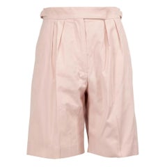 Max Mara Pink Cotton Shorts Size XS