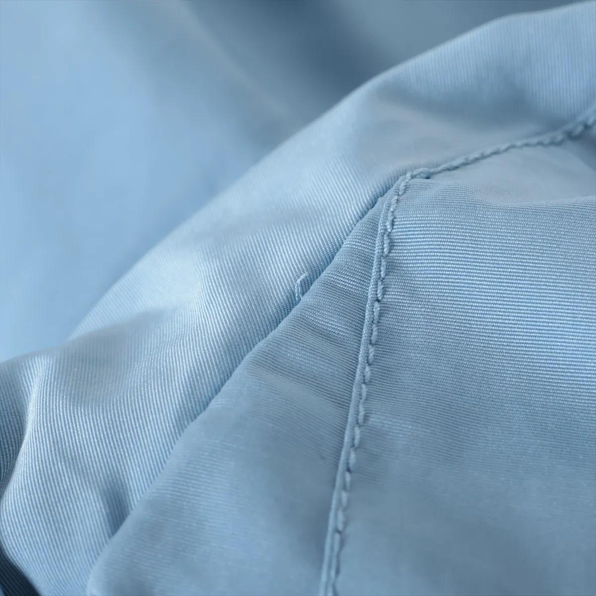 Max Mara Polyester Mantel Hellblau im Angebot 3