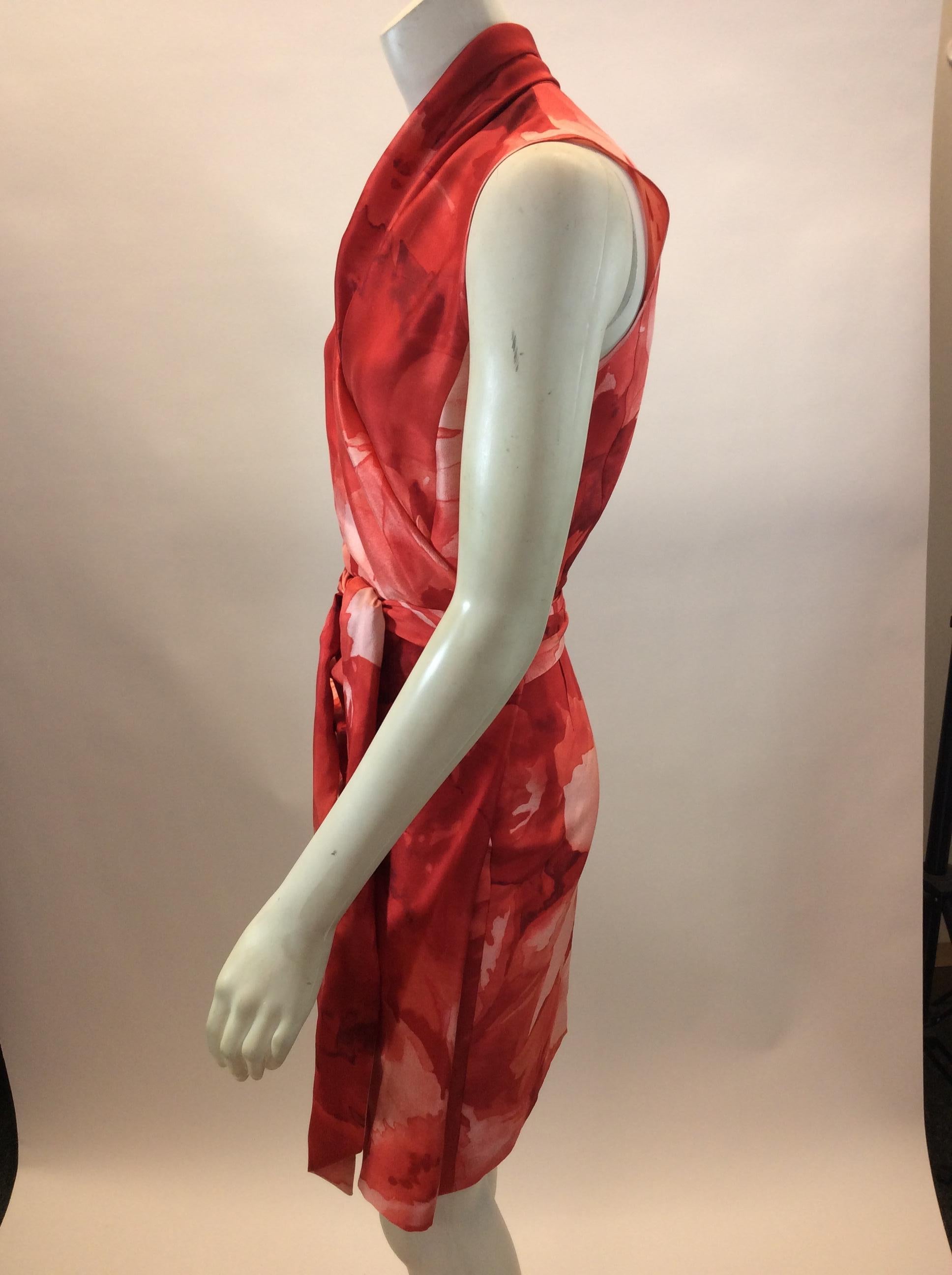 Max Mara Red Print Silk Wrap Dress
$178
Made in Italy
100% Silk
Size 4
Length 34.5