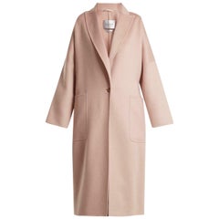 Max Mara Rubiera Single Breasted Cashmere Coat