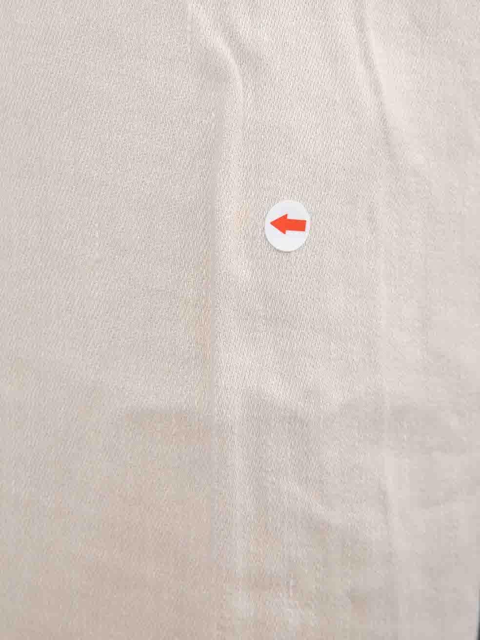 Max Mara 'S Max Mara Grey Tailored Straight Trousers Size L In Good Condition In London, GB