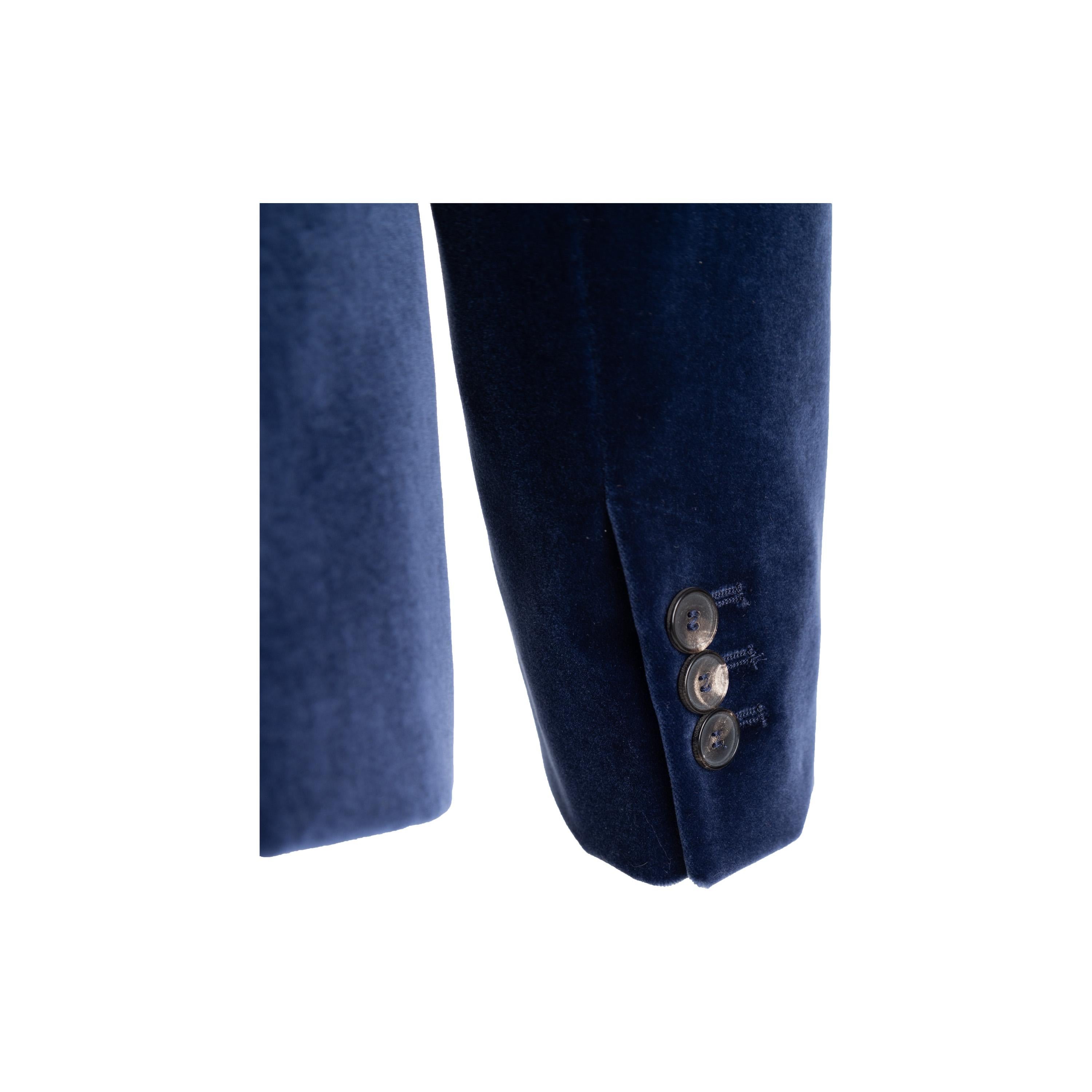 Max Mara Studio Velvet Suit For Sale 2