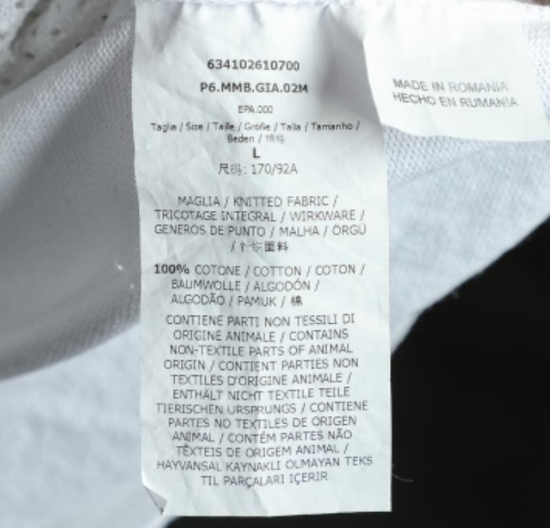 Max Mara Studio A. Bianco Cardigan traforato in maglia di cotone L.A. in vendita 1