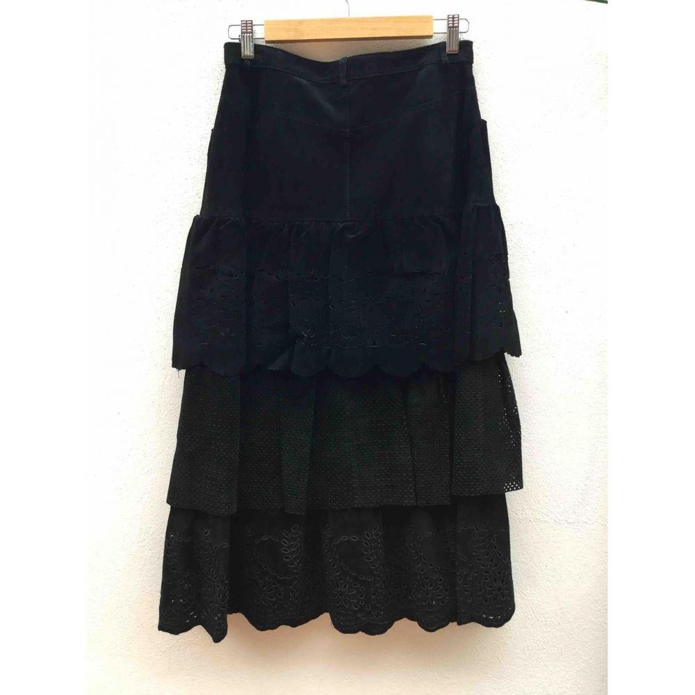 max mara black skirt