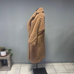 Max Mara Teddy Coat Long in Alpaca, like new