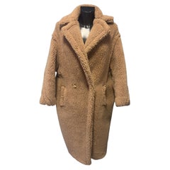 Max Mara Teddy Coat Long in Alpaca, like new