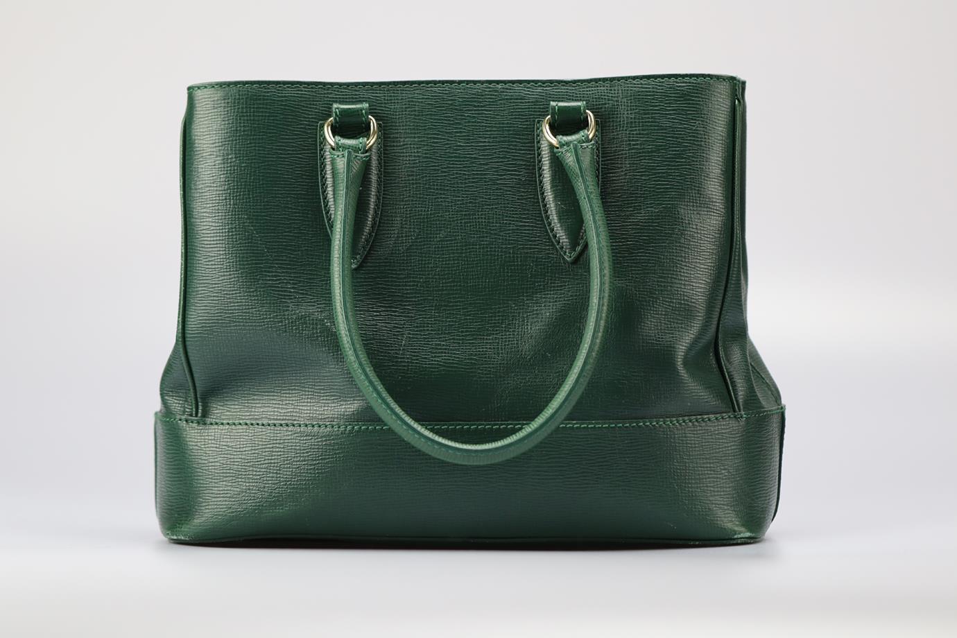 Women's Max Mara Textured Leather Tote Bag
