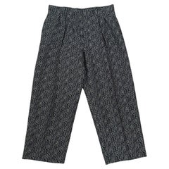 Max Mara Weekend Graphic Textured Cropped Trousers - ¡Nosotros pagamos los impuestos de importación!