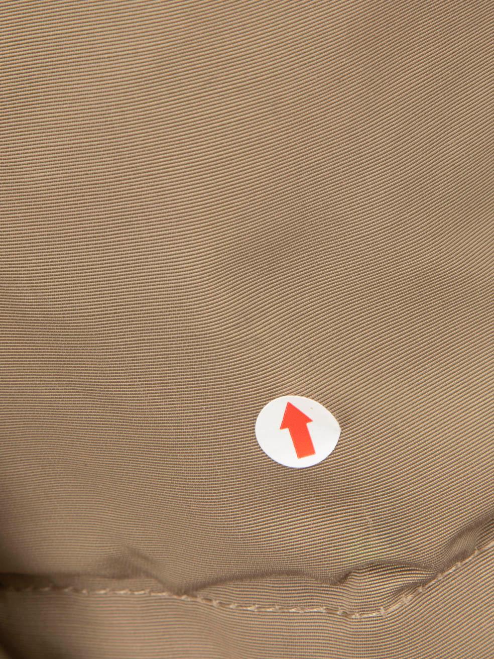 Max Mara Weekend Max Mara Beige Hooded Parka Coat Size S For Sale 2