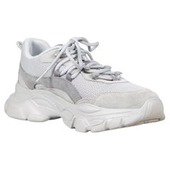 Max Mara Weekend Max Mara Grey Bebbio Trainers Size IT 37