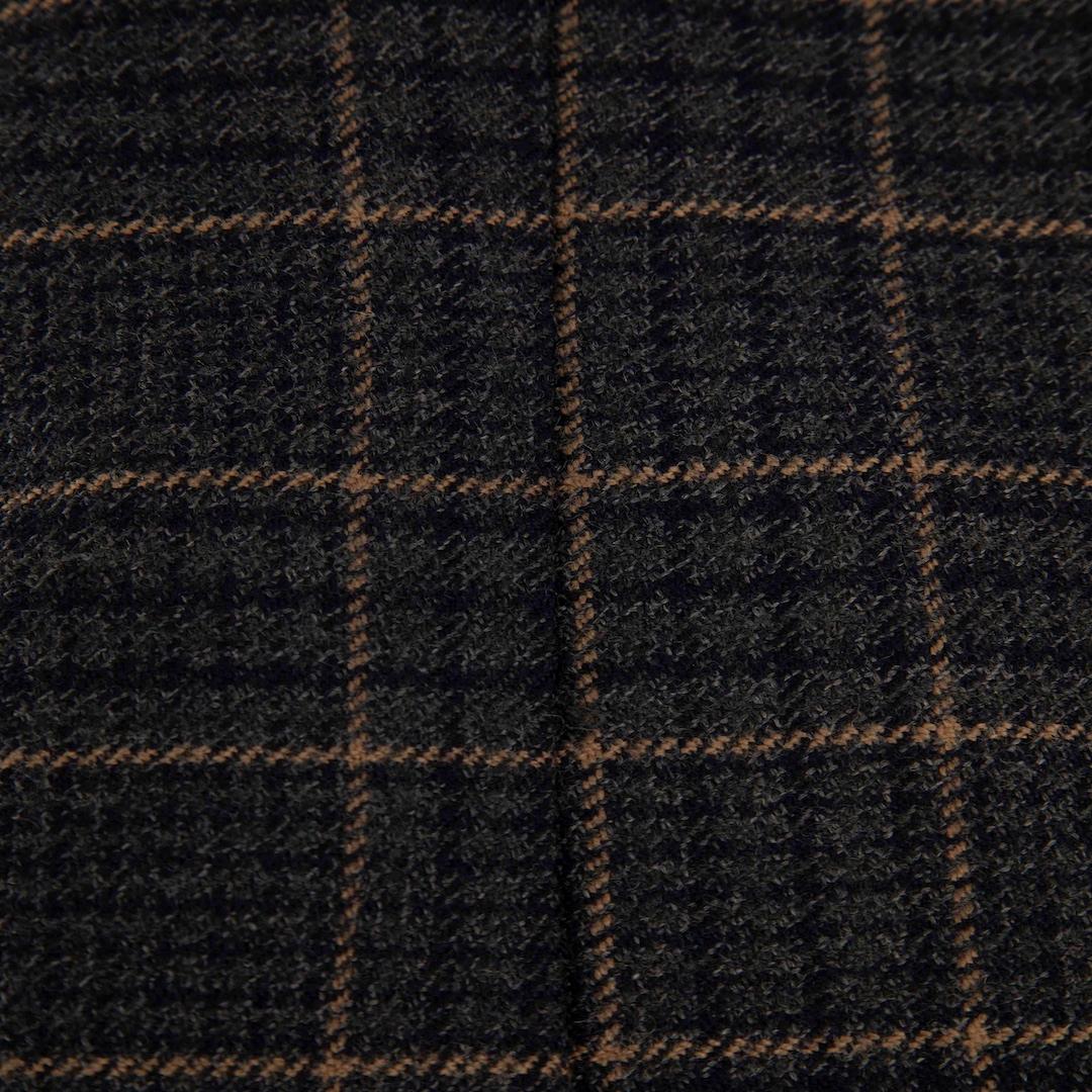 Max Mara Weekend Max Mara Pantaloni a scacchi in lana grigia taglia S In condizioni buone in vendita a London, GB