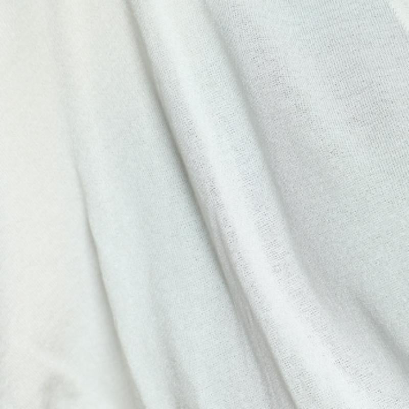 Max Mara Encogimiento de hombros corto de punto blanco con detalle de lazo XL en venta 1
