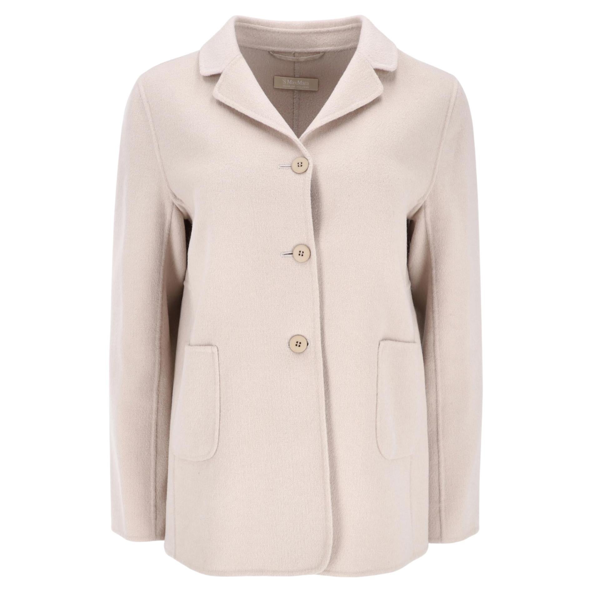 Max Mara Wool & Rabbit Hair Blazer