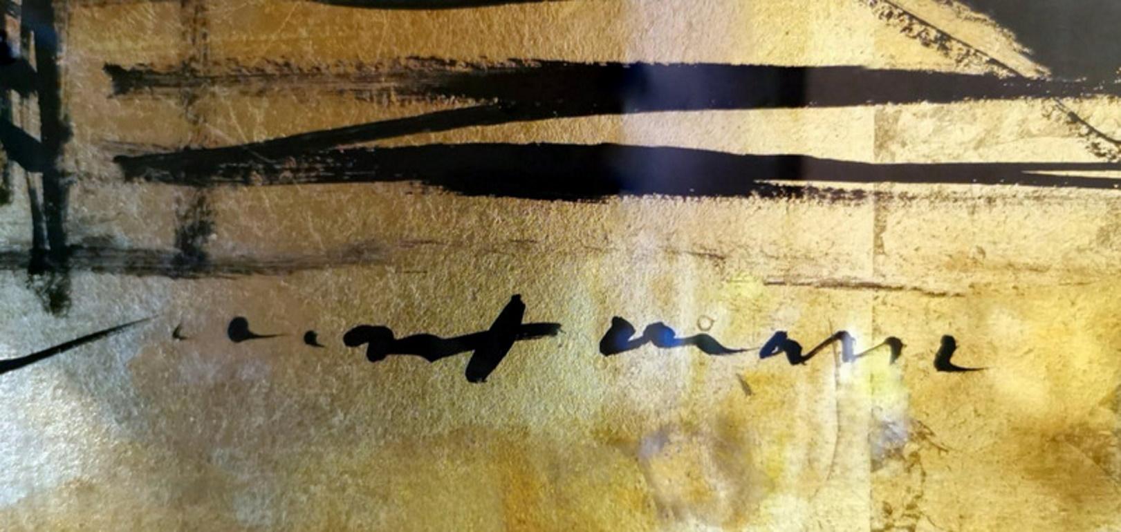 Dipinto Max Marra Tempera italiana su carta in vendita