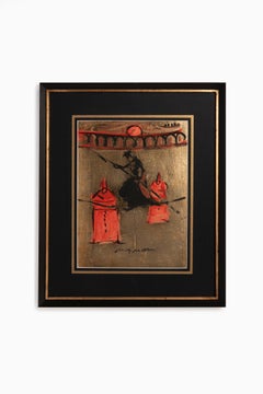 Max Marra Italian Tempera on Paper