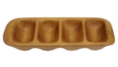 Max Méder, Large Tidy in Polished Wood, France, 1950s