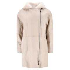 Max & Moi Reversible Merino Shearling Coat