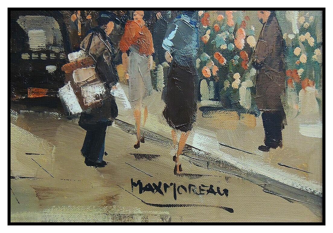 Max Moreau Authentic & Large Original Oil Painting on Canvas, Professionally Custom Framed and listed with the Submit Best Offer option

Accepting Offers Now: The item up for sale is a spectacular Oil Painting on Canvas by postimpressionism artist